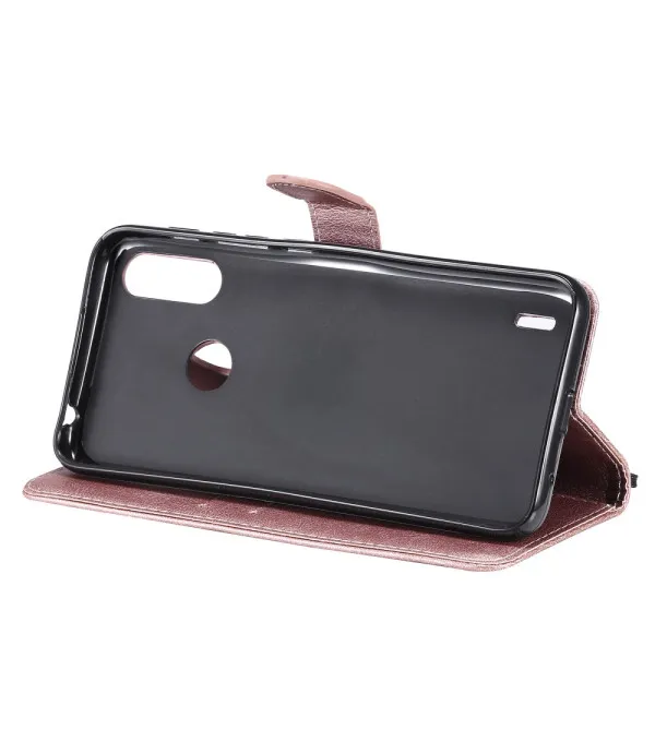 Solid color preklopna torbica futrola Motorola Moto E7 Power