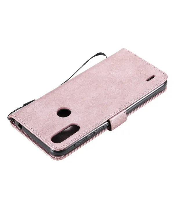 Solid color preklopna torbica futrola Motorola Moto E7 Power