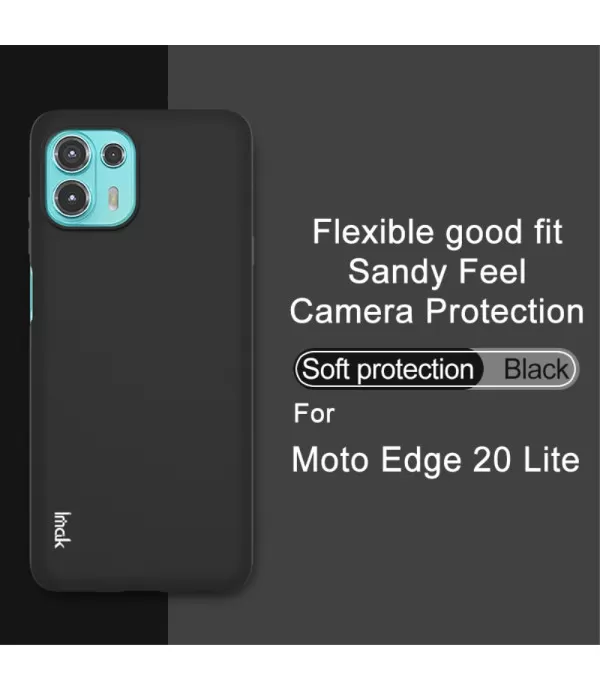 IMAK Premium silikonska zaštitna maska Motorola Moto Edge 20 lite