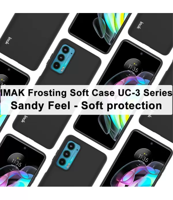 IMAK Premium silikonska zaštitna maska Motorola Moto Edge 20
