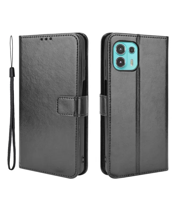 Crazy Horse preklopna torbica futrola Motorola Moto Edge 20 Lite
