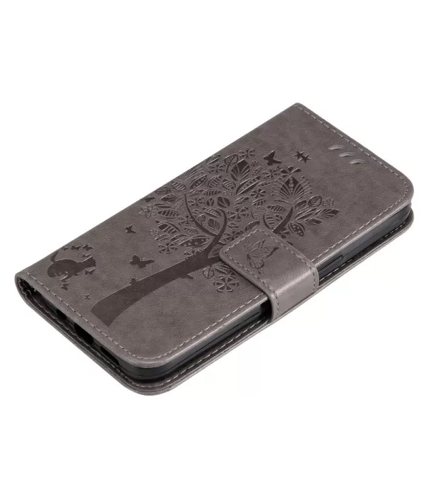 Cvijeće i leptiri preklopna torbica futrola Motorola Moto Edge 20 Lite