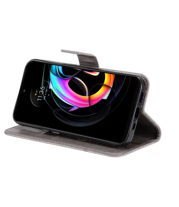 Cvijeće i leptiri preklopna torbica futrola Motorola Moto Edge 20 Lite
