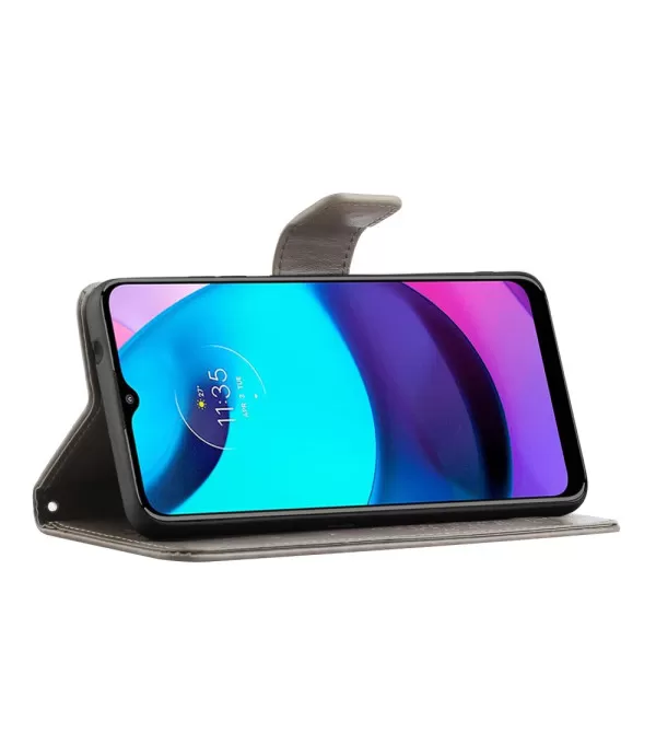 Dvije sove preklopna torbica futrola Motorola Moto E40 / E20