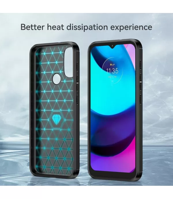 Carbon Brush silikonska zaštitna maskica Moto E40/E20