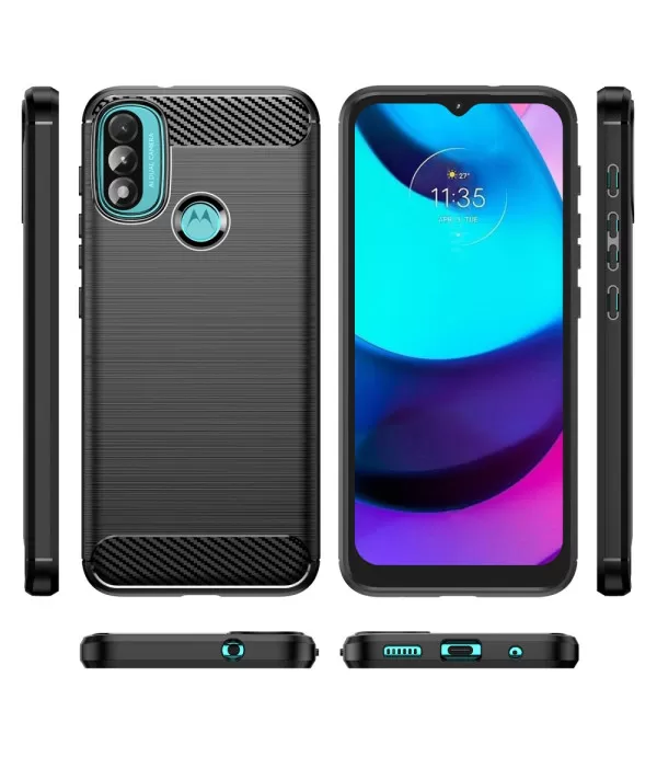 Carbon Brush silikonska zaštitna maskica Moto E40/E20