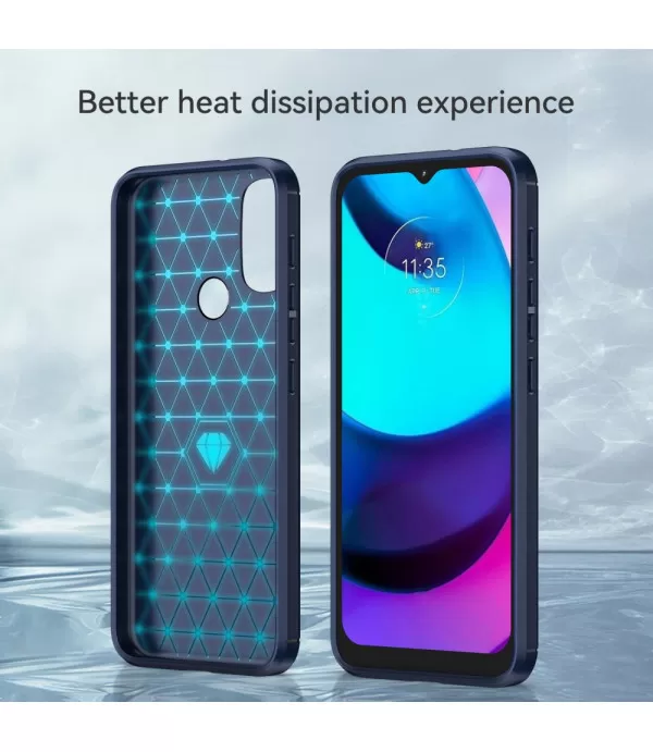 Carbon Brush silikonska zaštitna maskica Moto E40/E20