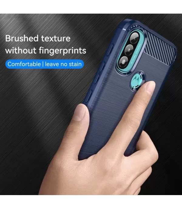 Carbon Brush silikonska zaštitna maskica Moto E40/E20