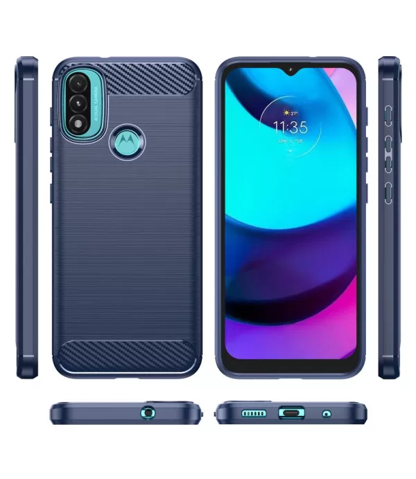 Carbon Brush silikonska zaštitna maskica Moto E40/E20