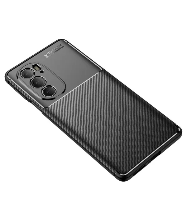 Carbon Fiber silikonska zaštitna maskica Motorola Edge 30 Pro