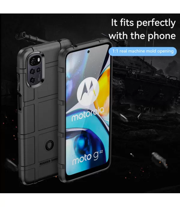 Rugged Shield silikonska zaštitna maskica Moto G22, E32