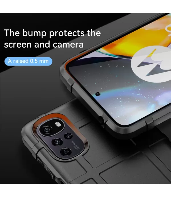 Rugged Shield silikonska zaštitna maskica Moto G22, E32