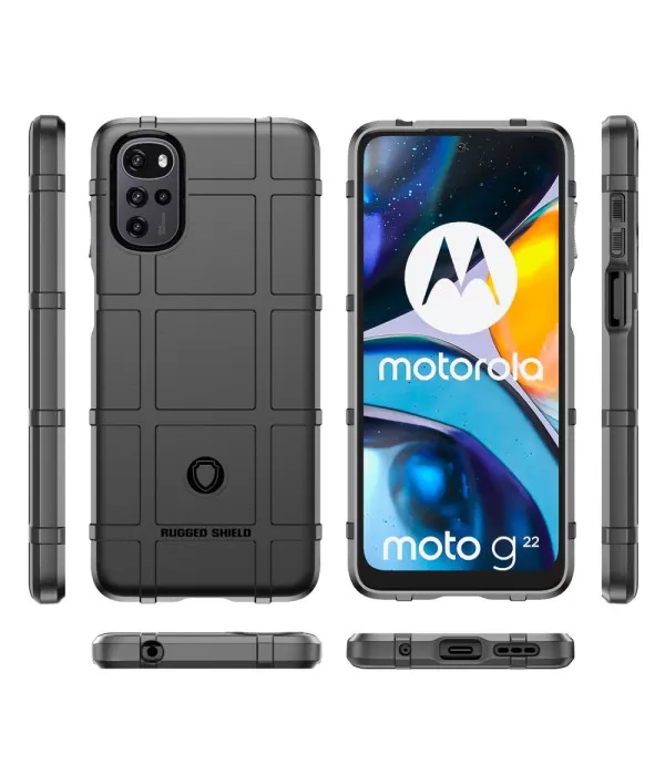 Rugged Shield silikonska zaštitna maskica Moto G22, E32