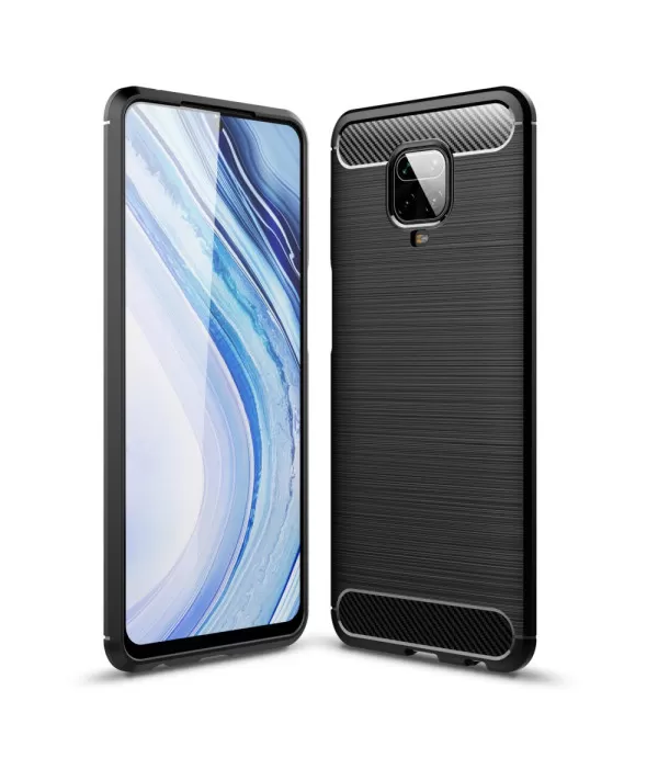 Carbon Brush silikonska zaštitna maska Xiaomi Redmi Note 9 Pro