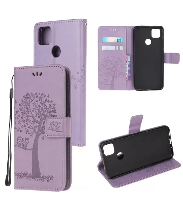 Dvije sove preklopna zaštitna maskica futrola za Xiaomi Redmi 9C