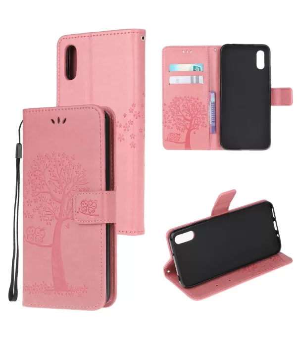 Dvije sove preklopna zaštitna maskica futrola za Xiaomi Redmi 9A