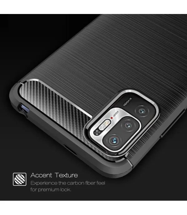 Carbon Brush silikonska zaštitna maska Xiaomi Redmi Note 10 5G