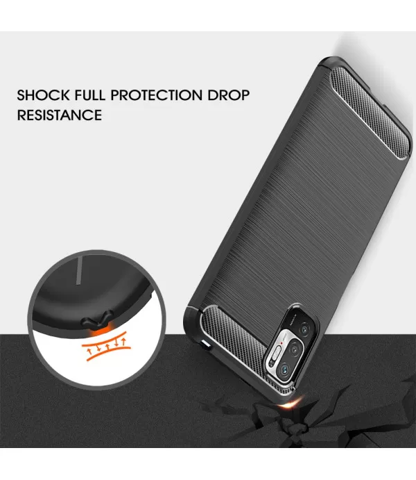 Carbon Brush silikonska zaštitna maska Xiaomi Redmi Note 10 5G
