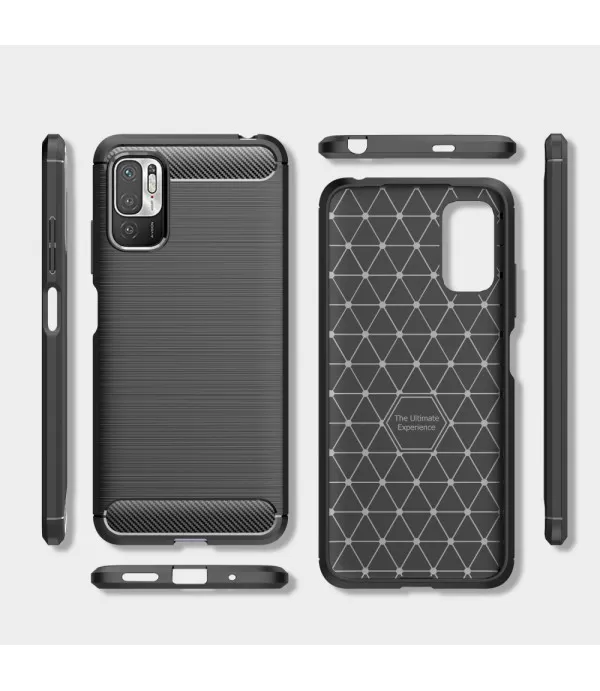 Carbon Brush silikonska zaštitna maska Xiaomi Redmi Note 10 5G