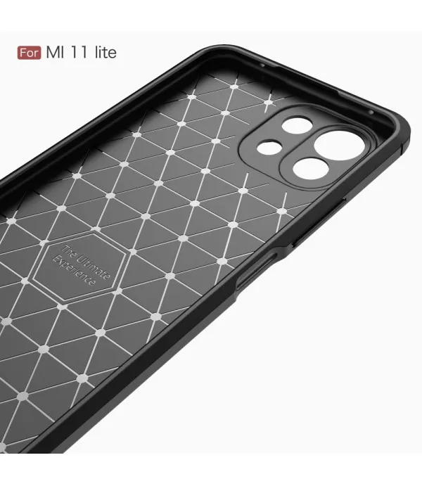 Carbon Brush silikonska zaštitna maska Xiaomi Mi 11 Lite