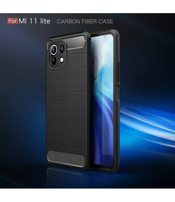Carbon Brush silikonska zaštitna maska Xiaomi Mi 11 Lite