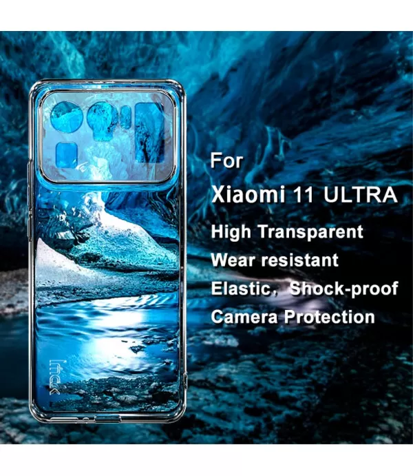 IMAK prozirna silikonska zaštitna maska Xiaomi Mi 11 Ultra