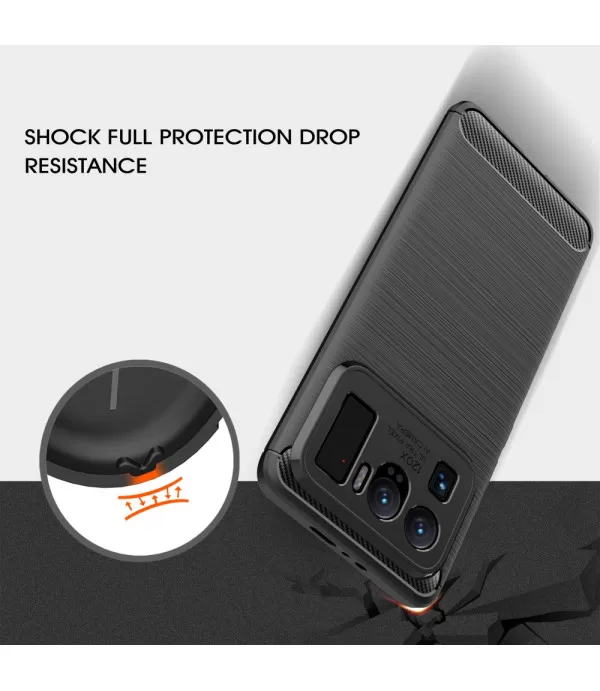 Carbon Brush silikonska zaštitna maska Xiaomi Mi 11 Ultra
