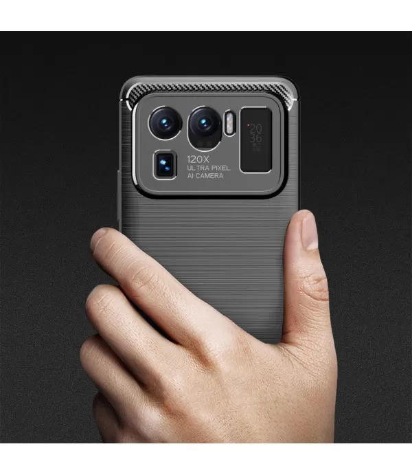 Carbon Brush silikonska zaštitna maska Xiaomi Mi 11 Ultra