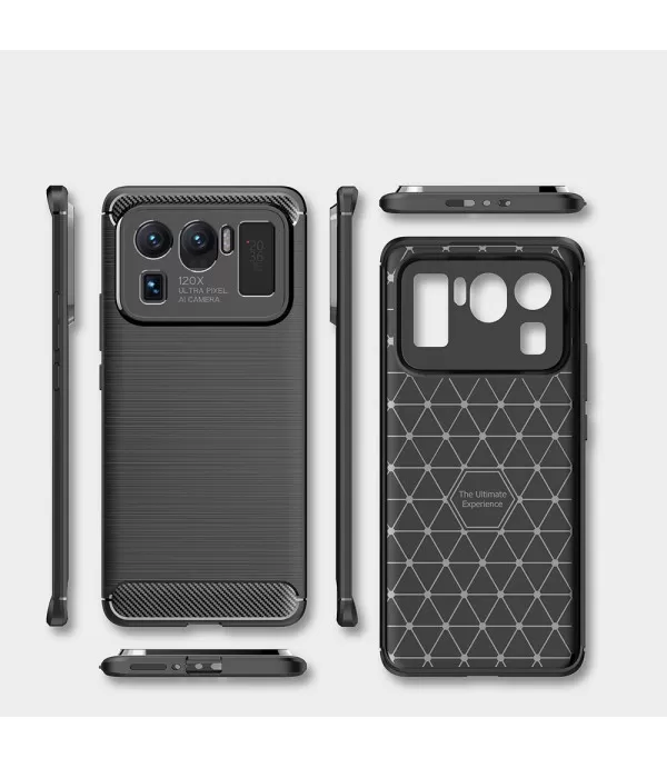 Carbon Brush silikonska zaštitna maska Xiaomi Mi 11 Ultra