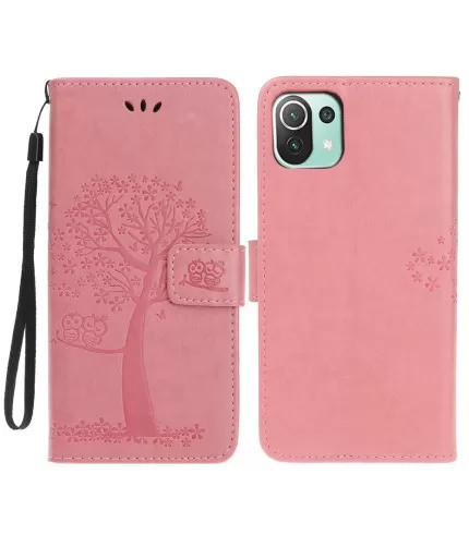 Dvije sove preklopna zaštitna torbica futrola za Xiaomi Mi 11 Lite