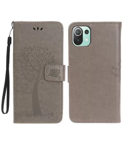 Dvije sove preklopna zaštitna torbica futrola za Xiaomi Mi 11 Lite