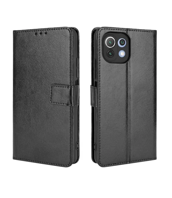 Crazy Horse preklopna zaštitna torbica futrola Xiaomi Mi 11 Lite