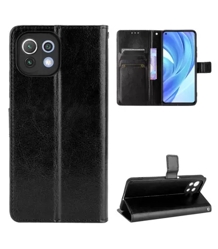 Crazy Horse preklopna zaštitna torbica futrola Xiaomi Mi 11 Lite