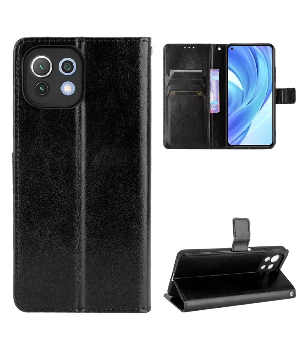 Crazy Horse preklopna zaštitna torbica futrola Xiaomi Mi 11 Lite