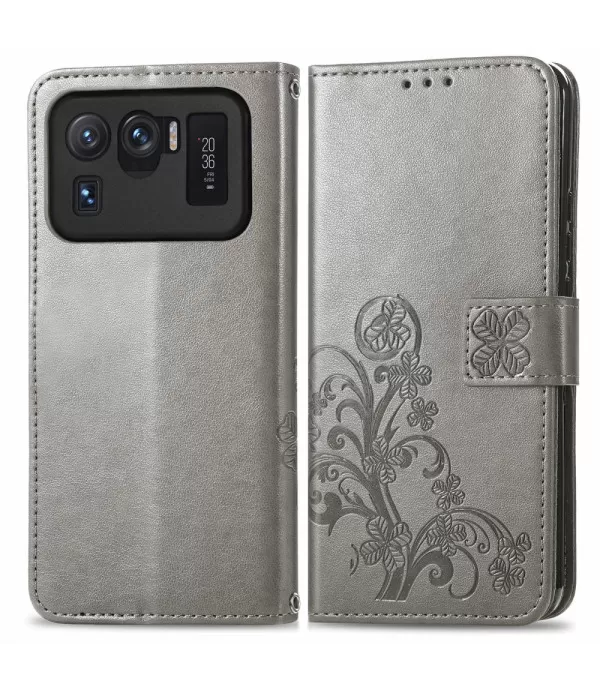 Cvijeće dizajn preklopna zaštitna torbica futrola za Xiaomi Mi 11 Ultra