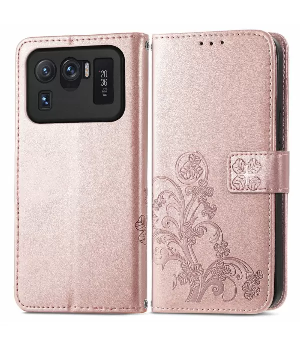 Cvijeće dizajn preklopna zaštitna torbica futrola za Xiaomi Mi 11 Ultra