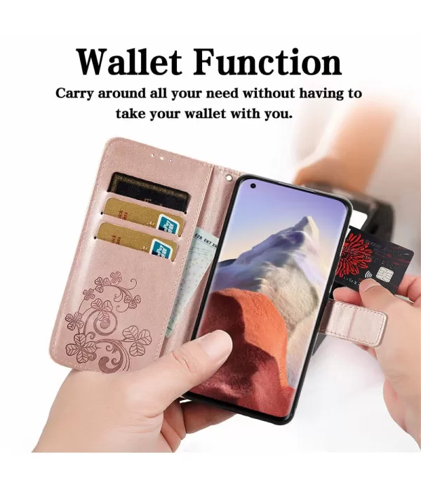 Cvijeće dizajn preklopna zaštitna torbica futrola za Xiaomi Mi 11 Ultra