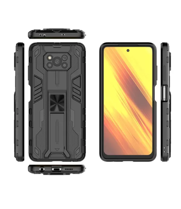 Hybrid magnet stalak zaštitna maskica za Xiaomi Pocophone X3 NFC
