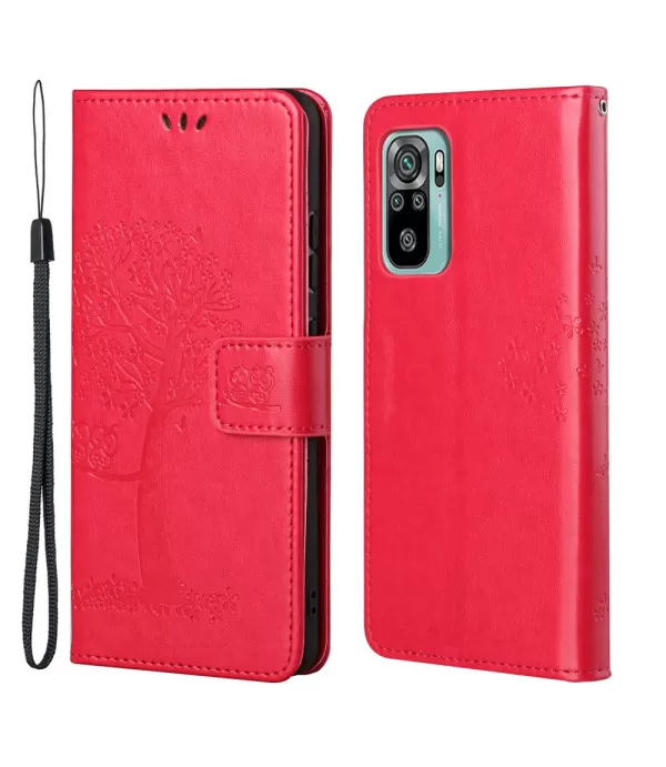 Dvije sove preklopna zaštitna torbica futrola za Xiaomi Redmi 10