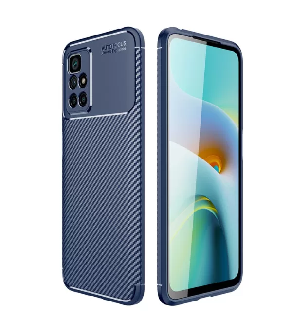 Carbon Fiber silikonska zaštitna maska Xiaomi Redmi 10