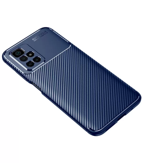 Carbon Fiber silikonska zaštitna maska Xiaomi Redmi 10