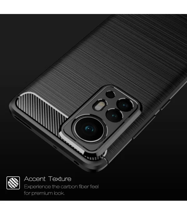 Carbon Brush silikonska zaštitna maska Xiaomi 12 Pro