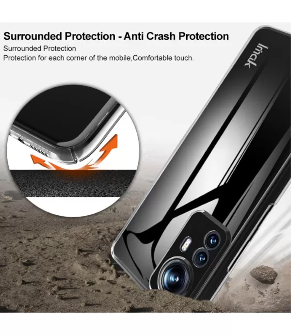 IMAK Crystal II serija plastična prozirna maskica za Xiaomi 12 Pro