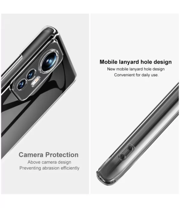 IMAK Crystal II serija plastična prozirna maskica za Xiaomi 12 Pro