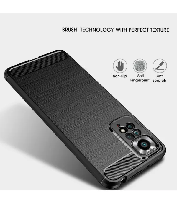 Carbon Brush silikonska zaštitna maska Xiaomi Redmi Note 11 Pro 5G