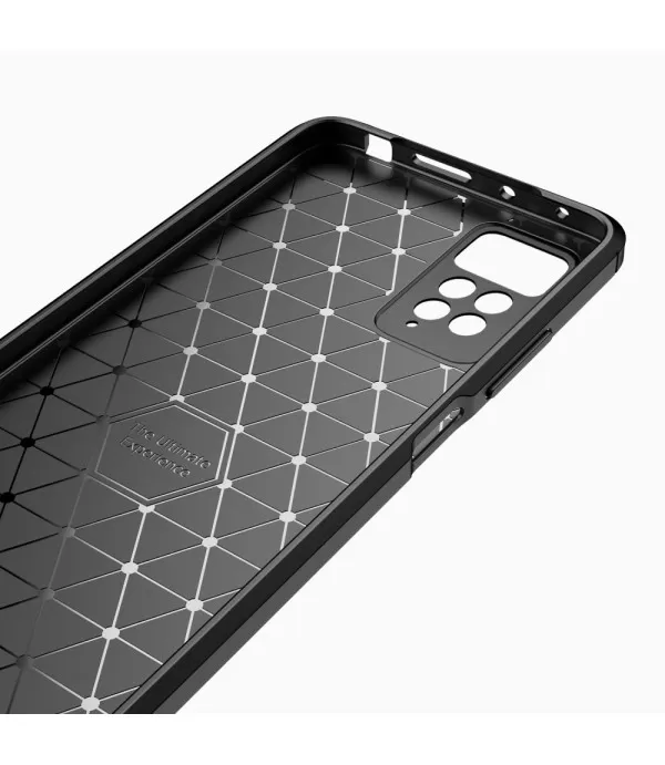 Carbon Brush silikonska zaštitna maska Xiaomi Redmi Note 11 Pro 5G