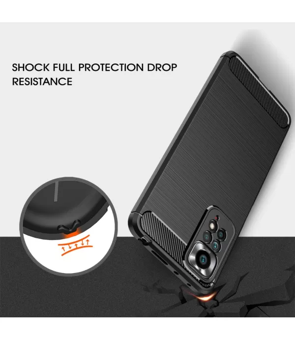 Carbon Brush silikonska zaštitna maska Xiaomi Redmi Note 11 Pro 5G