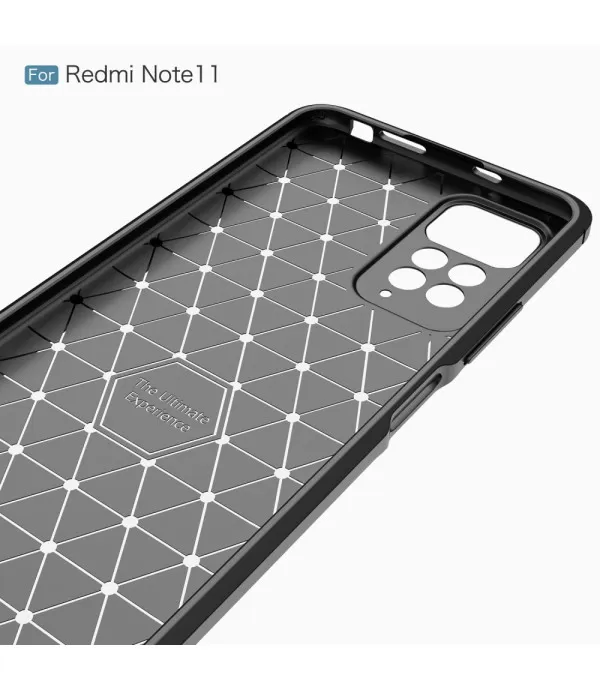 Carbon Brush silikonska zaštitna maska Xiaomi Redmi Note 11 4G
