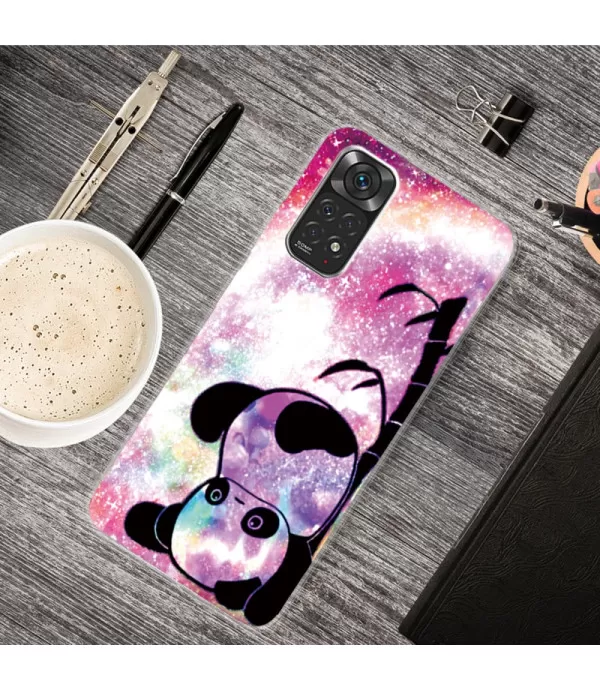 Panda dizajn zaštitna maska Xiaomi Redmi Note 11 4G