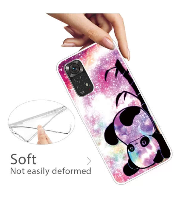 Panda dizajn zaštitna maska Xiaomi Redmi Note 11 4G